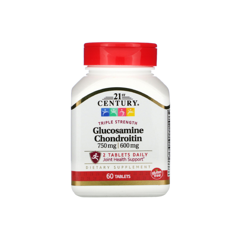 Хондропротектор 21st Century Glucosamine Chondroitin Triple Strength 60tabs